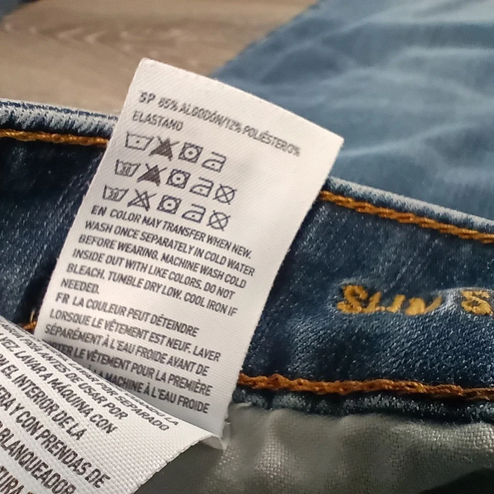 American Eagle Outfitters Mens Slim Straight‎ Jeans Extreme Flex 32 x 32 *Stain